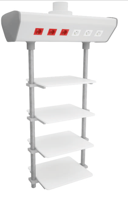 Горизонтальная эндоскопическая колонна