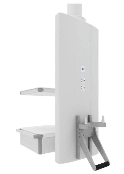 Крепление наркозного аппарата